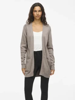 Vila Pullover & Sweatshirts*VIRIL OPEN L/S KNIT CARDIGAN - NOOS Falcon