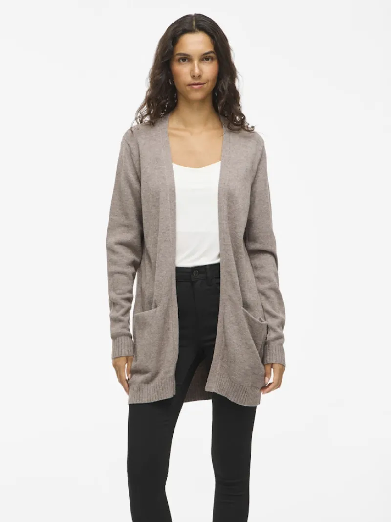 Vila Pullover & Sweatshirts*VIRIL OPEN L/S KNIT CARDIGAN - NOOS Falcon