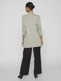 Vila Pullover & Sweatshirts*VIRIL OPEN L/S KNIT CARDIGAN - NOOS oil green
