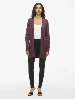 Vila Pullover & Sweatshirts*VIRIL OPEN L/S KNIT CARDIGAN - NOOS fig