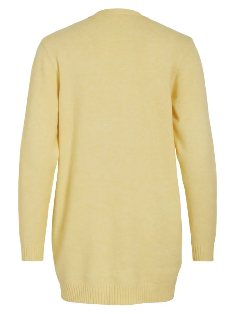 Vila Pullover & Sweatshirts*VIRIL OPEN L/S KNIT CARDIGAN - NOOS golden haze