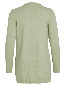 Vila Pullover & Sweatshirts*VIRIL OPEN L/S KNIT CARDIGAN - NOOS grün3