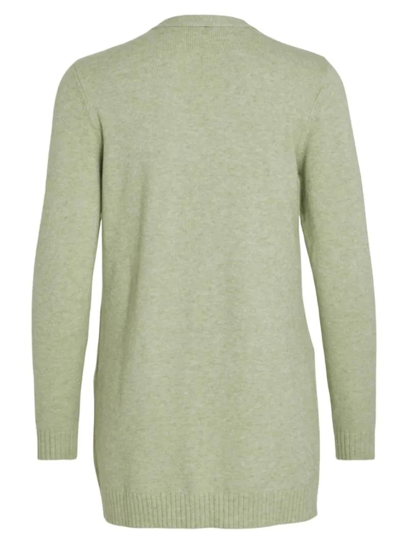 Vila Pullover & Sweatshirts*VIRIL OPEN L/S KNIT CARDIGAN - NOOS grün3