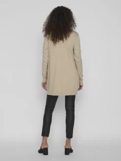 Vila Pullover & Sweatshirts*VIRIL OPEN L/S KNIT CARDIGAN - NOOS hellbraun1