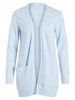Vila Pullover & Sweatshirts*VIRIL OPEN L/S KNIT CARDIGAN - NOOS blau2