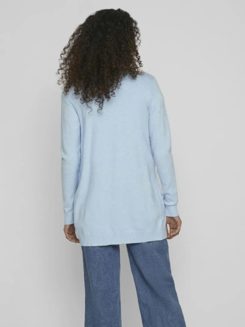 Vila Pullover & Sweatshirts*VIRIL OPEN L/S KNIT CARDIGAN - NOOS blau2