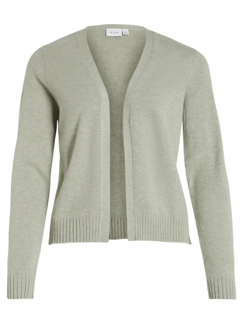 Vila Pullover & Sweatshirts*VIRIL SHORT L/S KNIT CARDIGAN-NOOS oil green