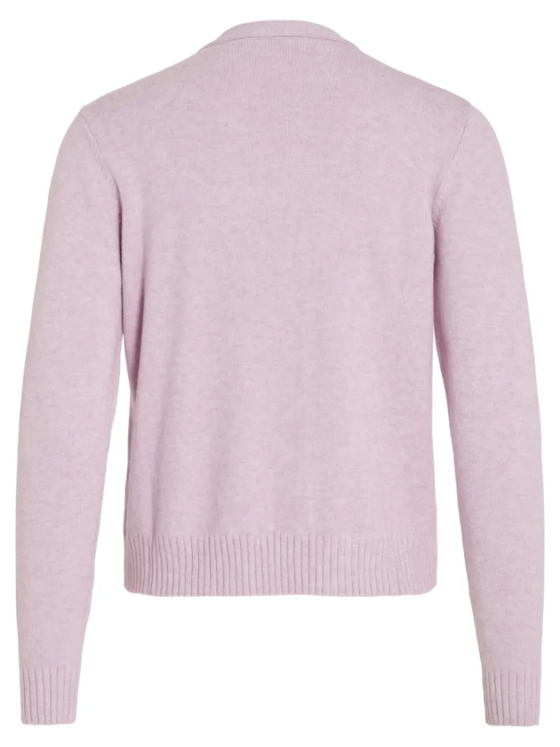 Vila Pullover & Sweatshirts*VIRIL SHORT L/S KNIT CARDIGAN-NOOS winsome orchid