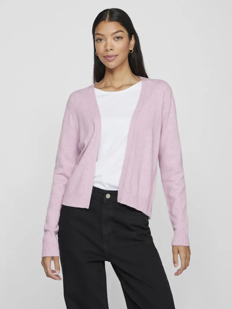 Vila Pullover & Sweatshirts*VIRIL SHORT L/S KNIT CARDIGAN-NOOS winsome orchid