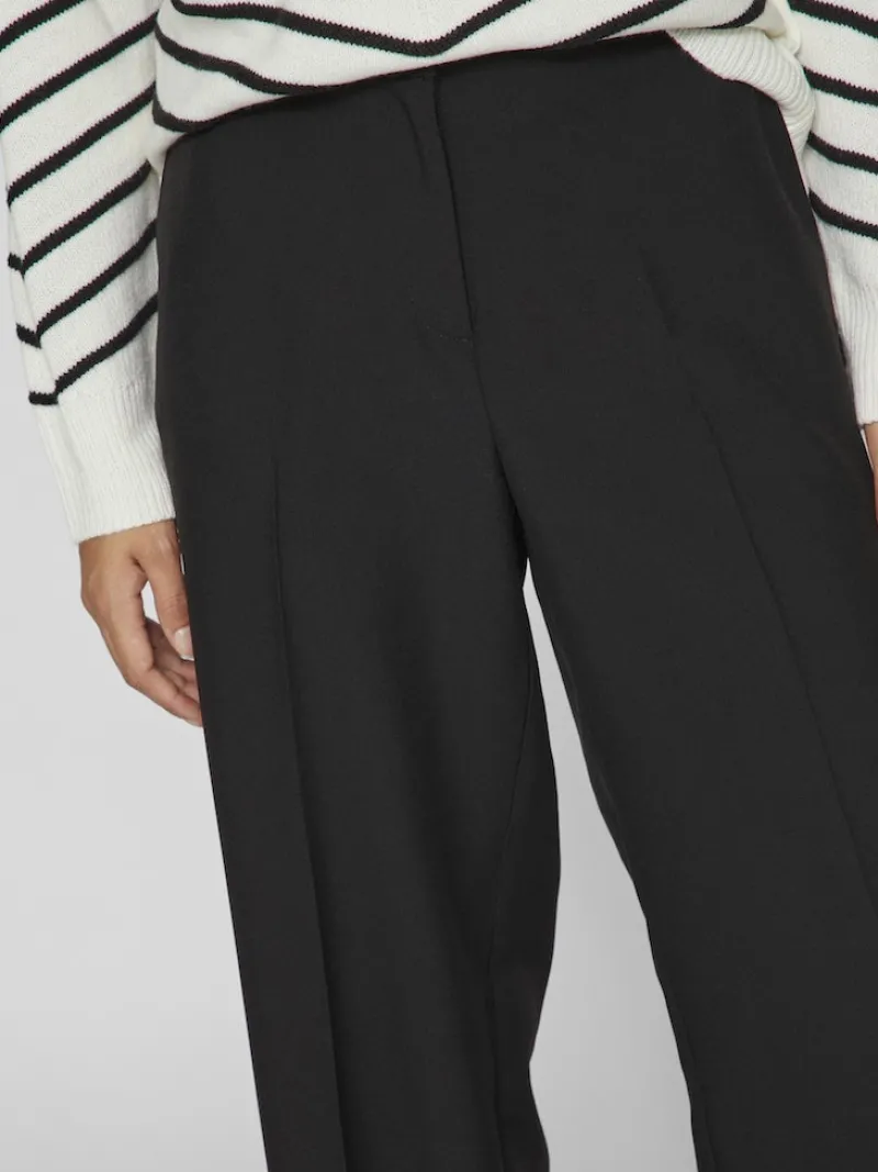 Vila Hosen*VIRILEY RW PANTS Black