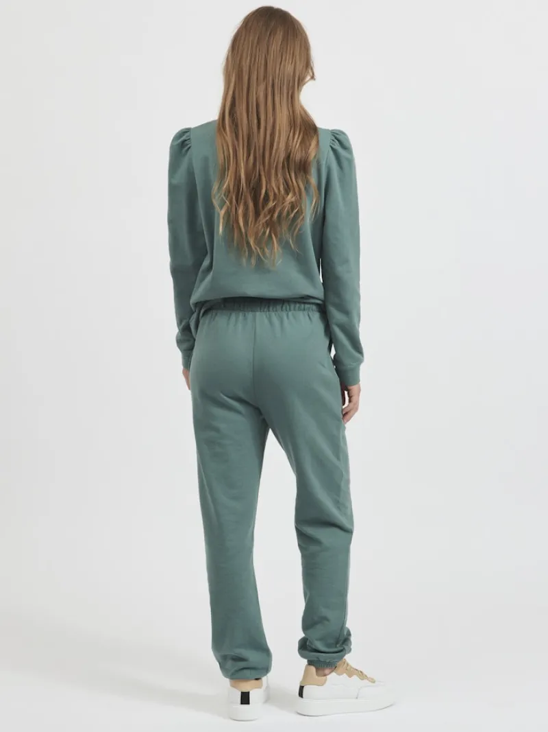 Vila Hosen*VIRUSTIE RW SWEAT PANT - NOOS north atlantic