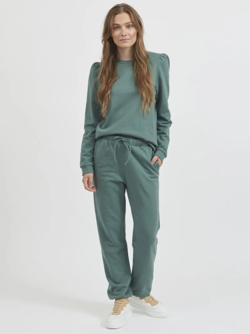 Vila Hosen*VIRUSTIE RW SWEAT PANT - NOOS north atlantic