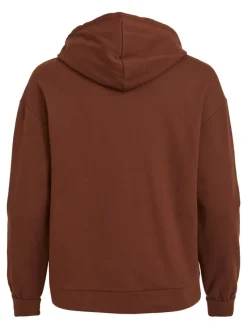 Vila Pullover & Sweatshirts*VIRUSTIE SWEAT HOODIE TOP - NOOS chocolate lab