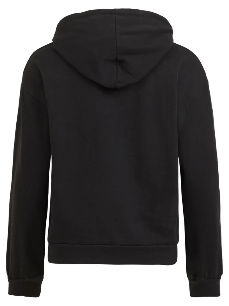 Vila Pullover & Sweatshirts*VIRUSTIE SWEAT HOODIE TOP - NOOS Black