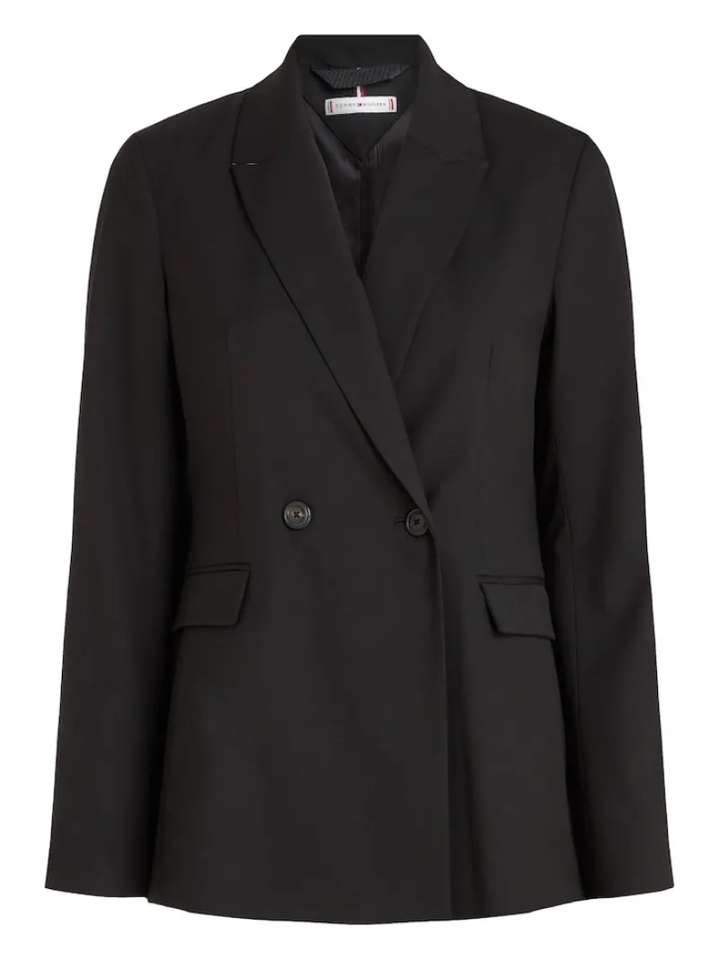Tommy Hilfiger Jacken*VIS POLY BLEND DB SLIM BLAZER Black