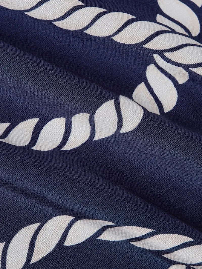 Tommy Hilfiger Röcke*VIS ROPE PRINT SHORT SKIRT coastal rope carbon navy