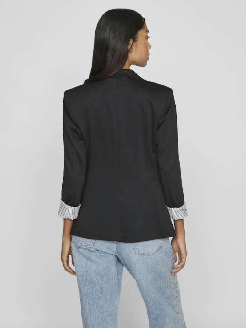 Vila Jacken*VISAGA L/S JERSEY BLAZER /KA Black