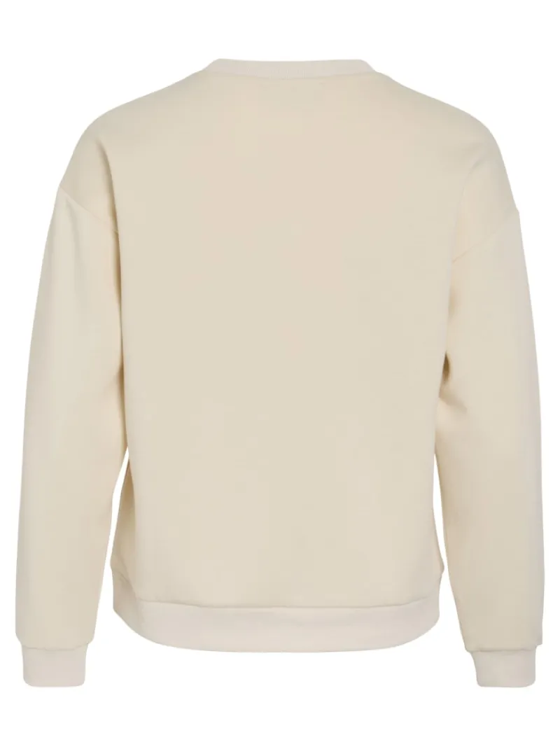 Vila Pullover & Sweatshirts*VISANDY L/S SWEAT TOP - NOOS birch