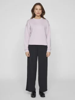 Vila Pullover & Sweatshirts*VISANDY L/S SWEAT TOP - NOOS winsome orchid