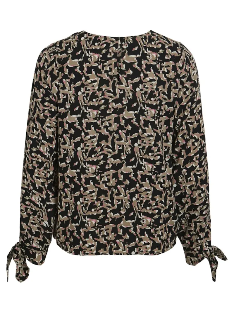 Vila Blusen*VISAVO L/S TOP / B Black