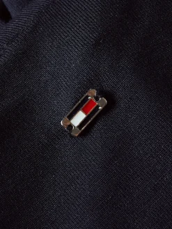 Tommy Hilfiger Kleider*VIS/EA V-NK KNOT JUMPSUIT SS desert sky