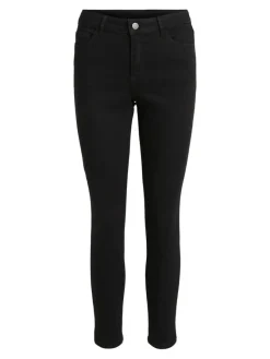 Vila Jeans*VISKINNIE GY RW SKINNY JEANS BLK/SU-NOOS Black Denim
