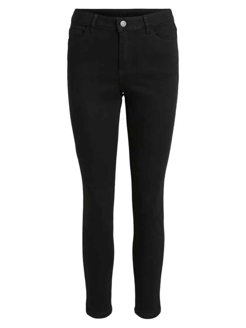 Vila Jeans*VISKINNIE GY RW SKINNY JEANS BLK/SU-NOOS Black Denim