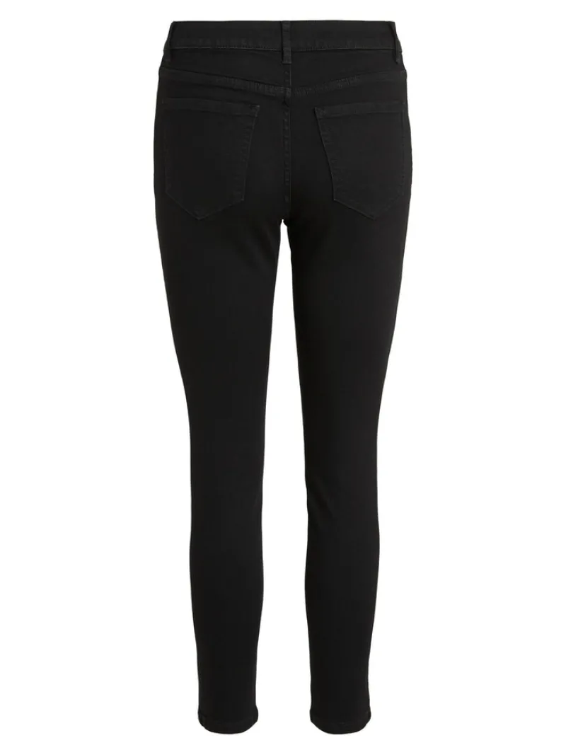 Vila Jeans*VISKINNIE GY RW SKINNY JEANS BLK/SU-NOOS Black Denim