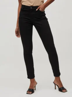 Vila Jeans*VISKINNIE GY RW SKINNY JEANS BLK/SU-NOOS Black Denim