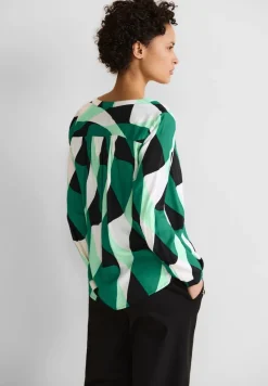 Street One Blusen*Viskose Bluse mit Print fresh spring green