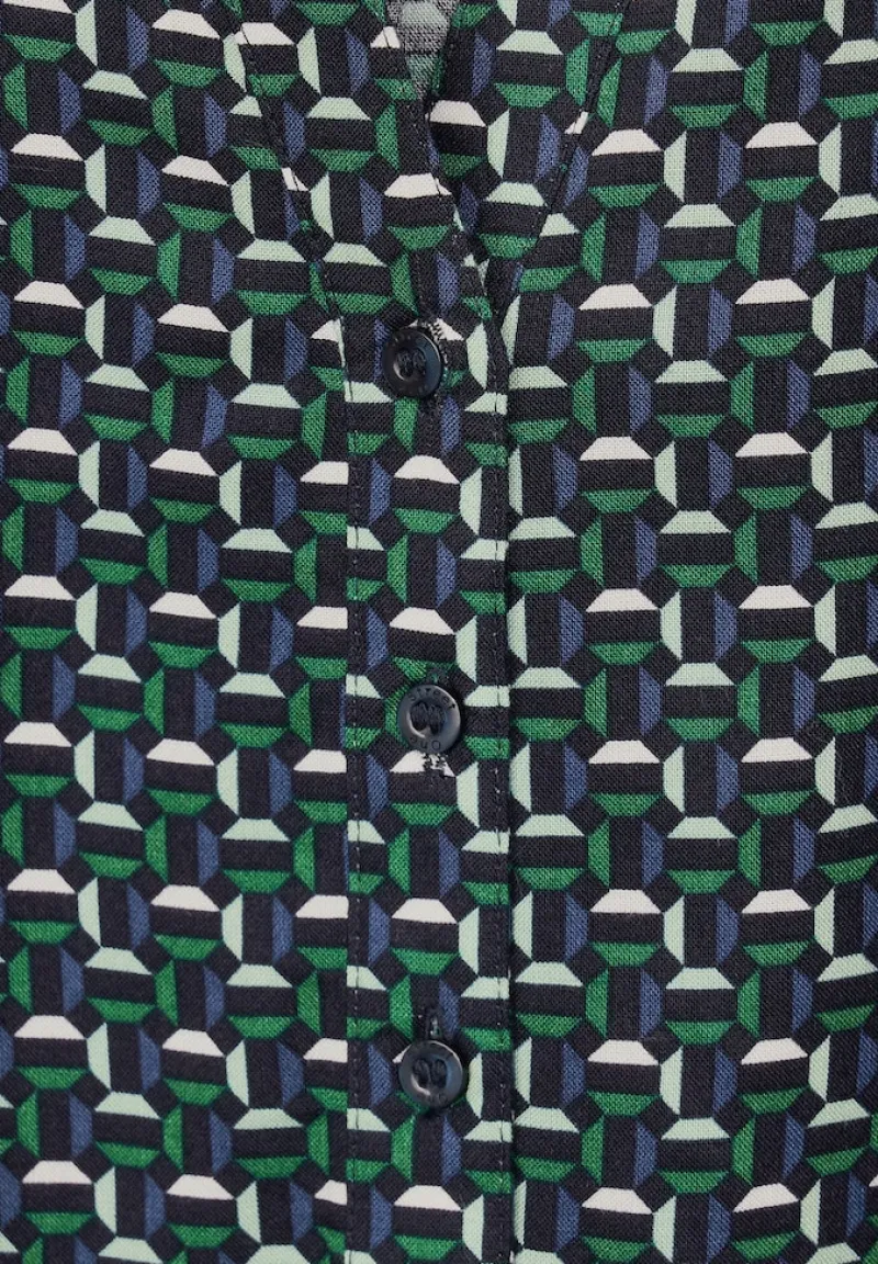 Street One Blusen*Viskose Bluse mit Print gentle green