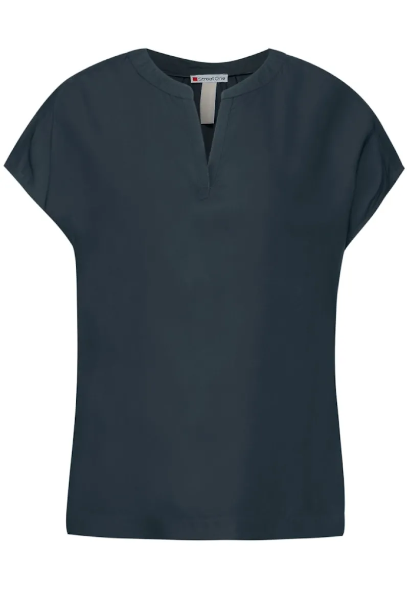 Street One Blusen*Viskose Blusenshirt cool vintage green