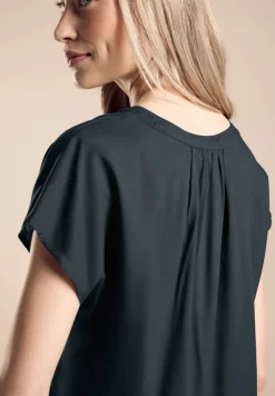 Street One Blusen*Viskose Blusenshirt cool vintage green