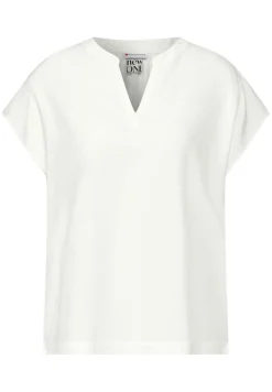 Street One Blusen*Viskose Blusenshirt off white