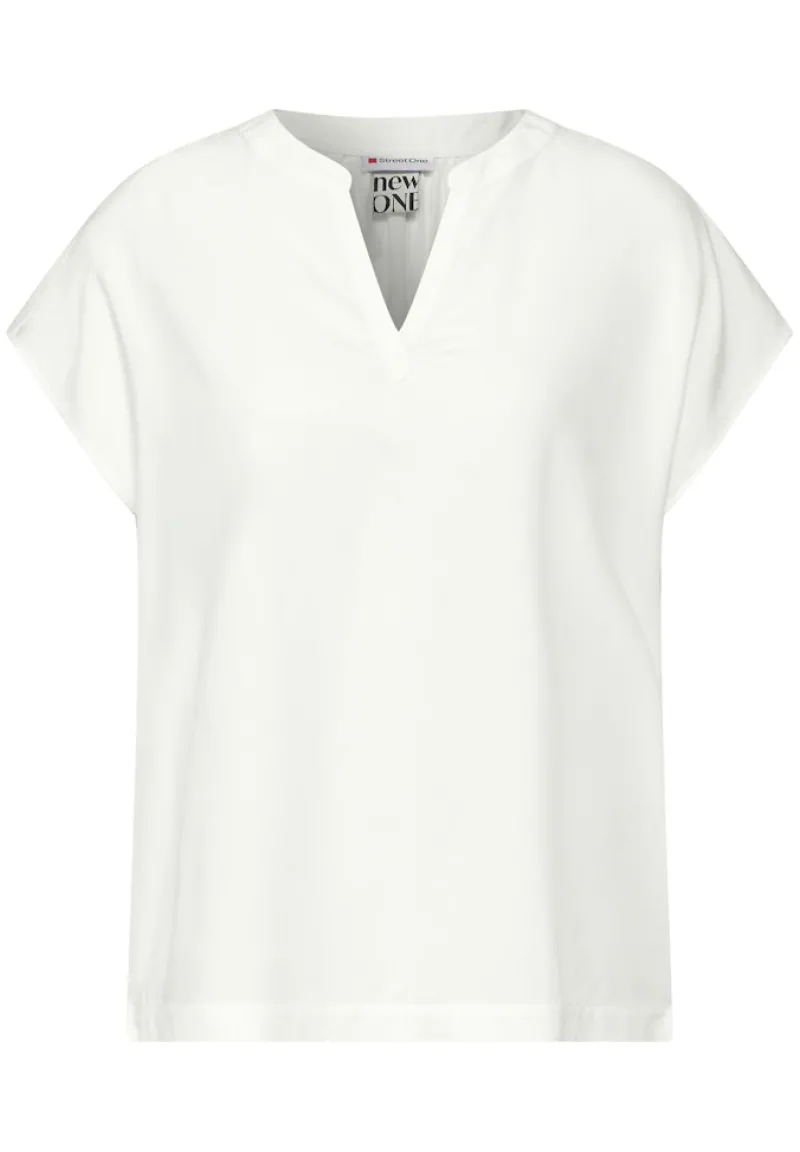Street One Blusen*Viskose Blusenshirt off white