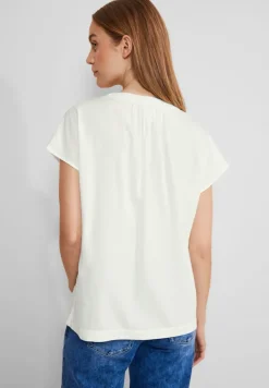 Street One Blusen*Viskose Blusenshirt off white