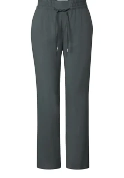Street One Hosen*Viskose Loose Fit Hose marshy green
