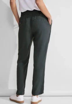 Street One Hosen*Viskose Loose Fit Hose marshy green
