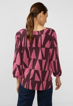 Street One Shirts*Viskose Printshirt legend rose