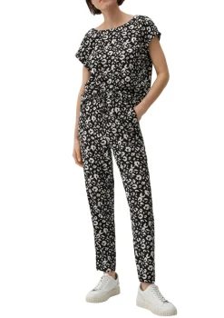 s.Oliver Blusen*Viskosebluse mit Rückenausschnitt Schwarz