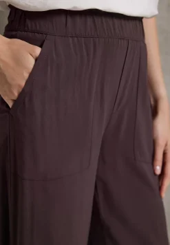 STREET ONE STUDIO Hosen*Viskose-Culotte fudge red