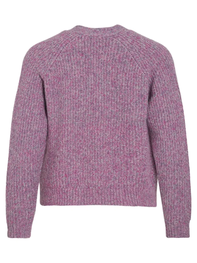 Vila Pullover & Sweatshirts*VISPOSA V-NECK L/S KNIT CARDIGAN sangria sunset