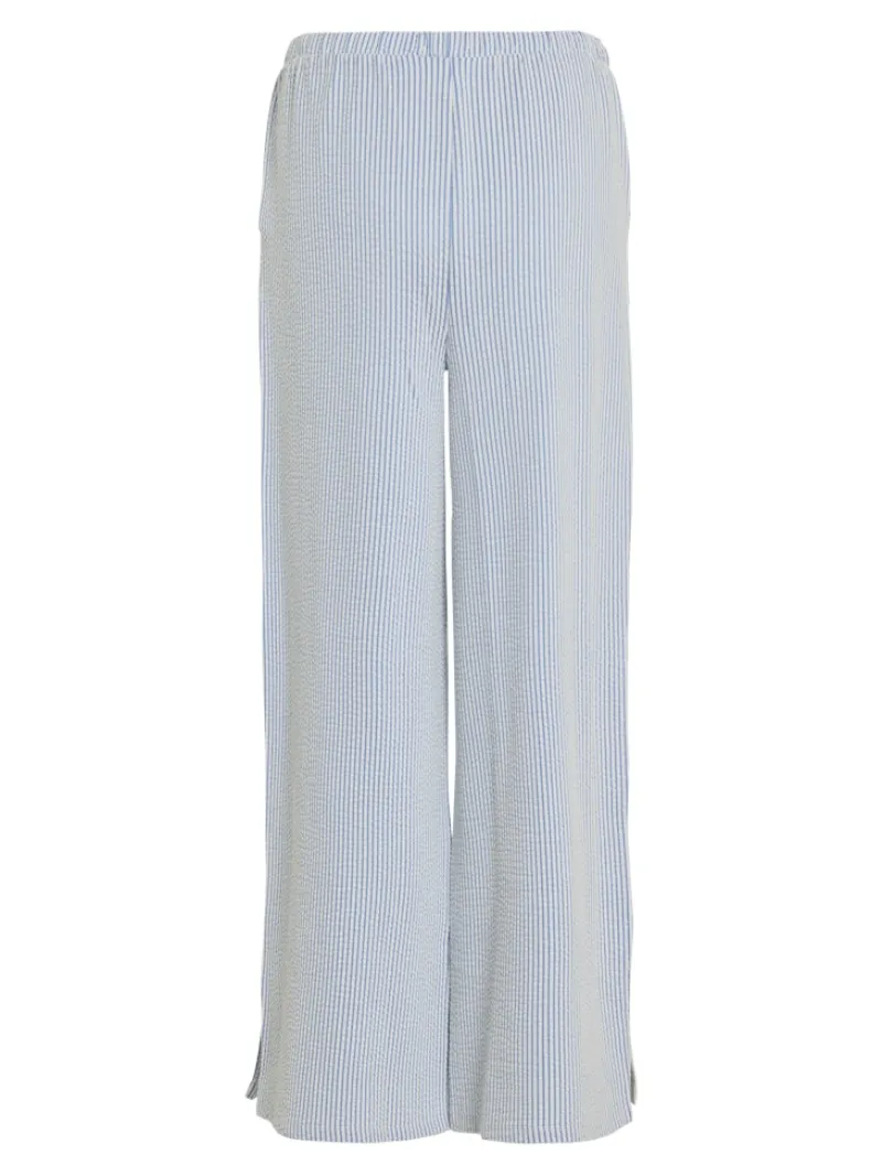 Vila Hosen*VISTRIPLO HW WIDE PANTS/1 regatta