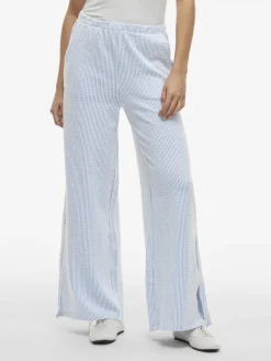 Vila Hosen*VISTRIPLO HW WIDE PANTS/1 regatta
