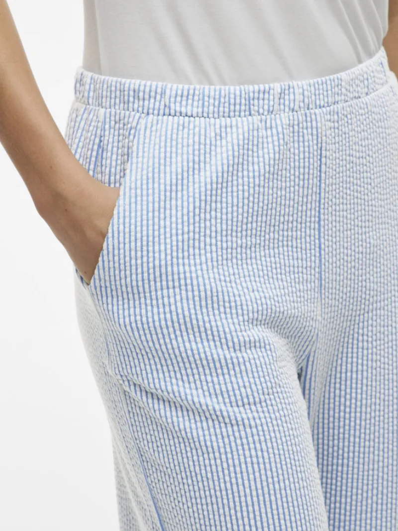 Vila Hosen*VISTRIPLO HW WIDE PANTS/1 regatta