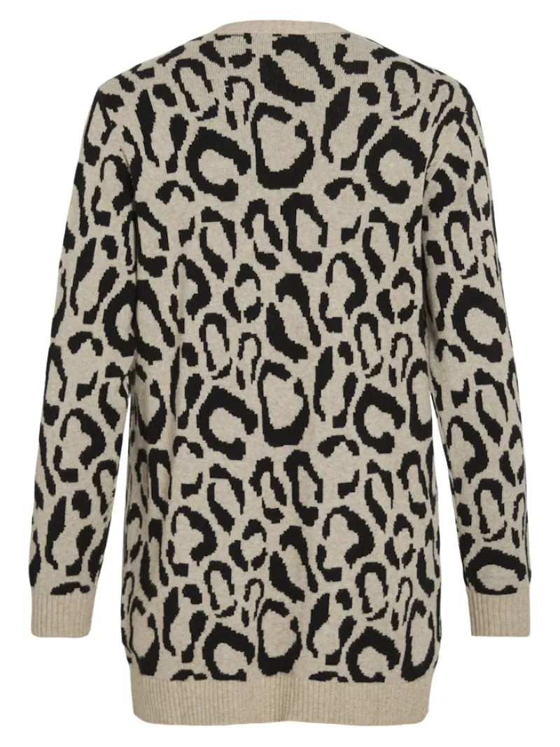 Vila Pullover & Sweatshirts*VITIF OPEN L/S KNIT CARDIGAN - NOOS natural melange