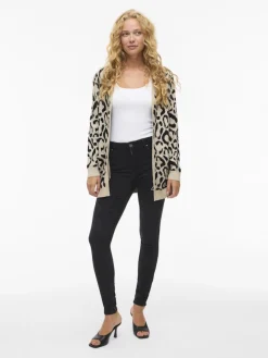 Vila Pullover & Sweatshirts*VITIF OPEN L/S KNIT CARDIGAN - NOOS natural melange