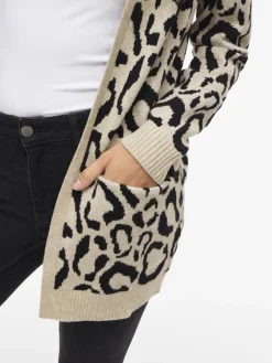 Vila Pullover & Sweatshirts*VITIF OPEN L/S KNIT CARDIGAN - NOOS natural melange