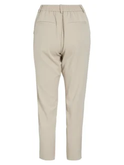 Vila Hosen*VIVARONE HW SLIM PANT - NOOS Feather Gray