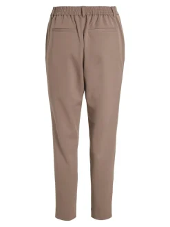 Vila Hosen*VIVARONE HW SLIM PANT - NOOS brown lentil
